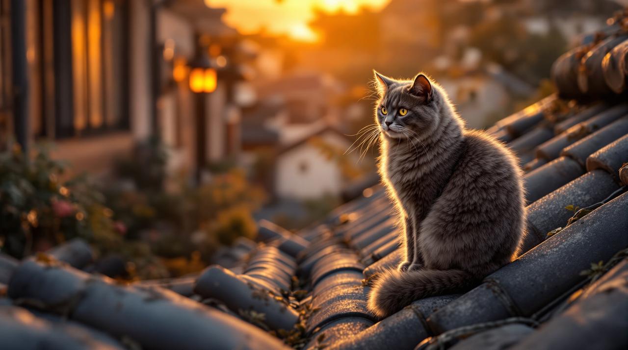 瓦片上的猫 - 桃花影视 瓦片上的猫